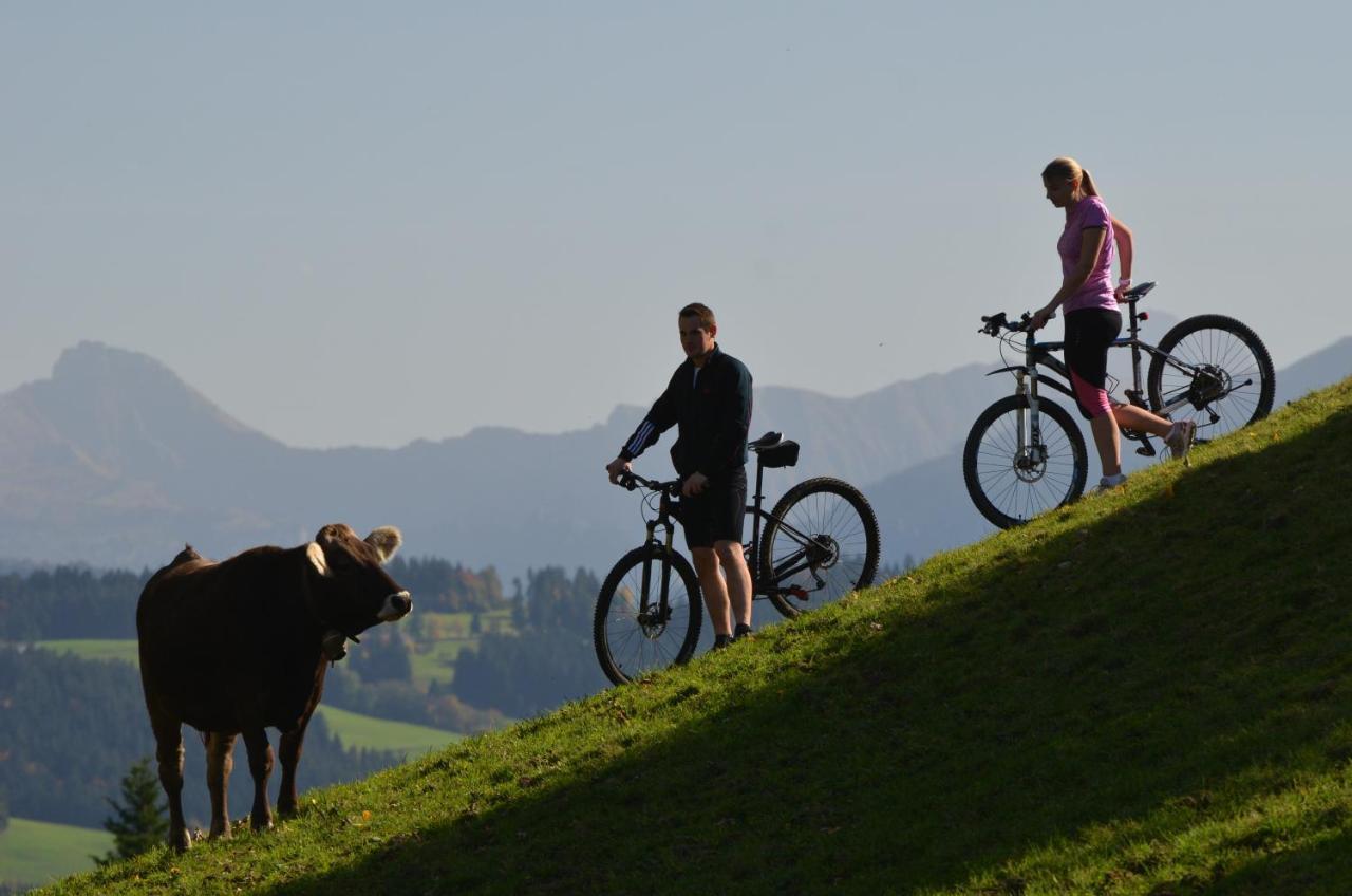 Hotel Post - Regionales Grosses Fruehstuecksbuffet - Auch Gf & Lf Scheidegg Exterior foto